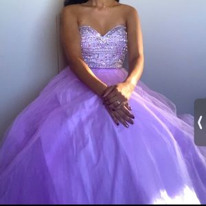 Fancy Lavender Dress